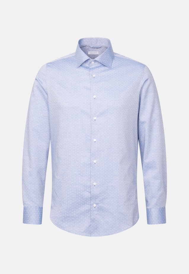 Chemise Business X-Slim Twill (sergé) Col Kent in Bleu Clair |  Seidensticker Onlineshop