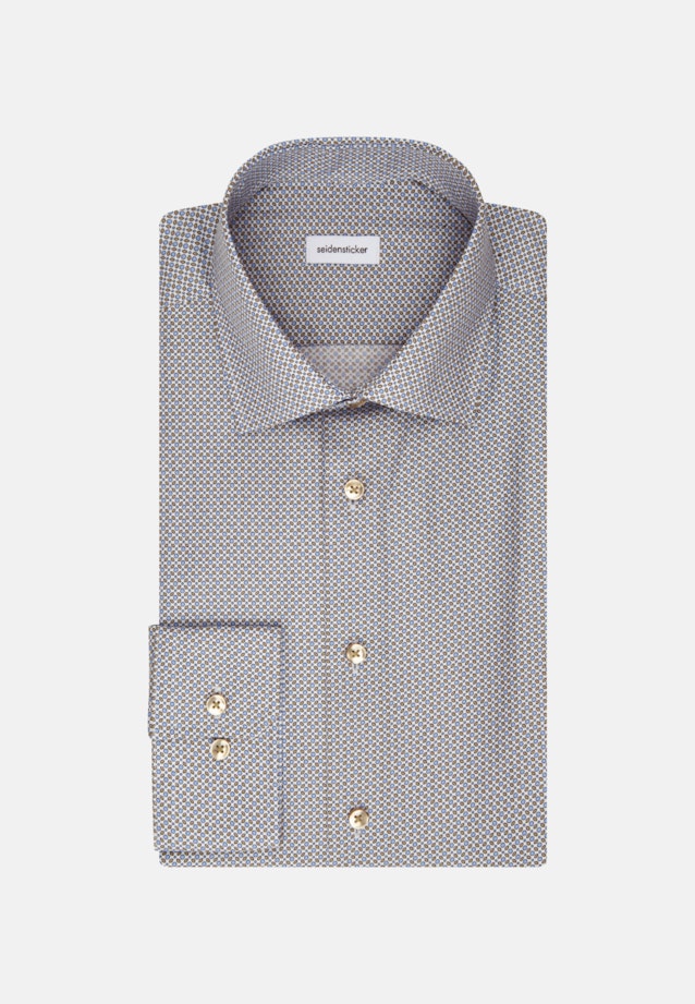 Business overhemd in Slim with Kentkraag in Bruin |  Seidensticker Onlineshop