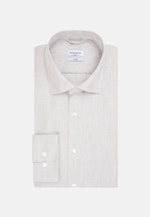 Chemise Business X-Slim Fil à fil Col Kent in Gris |  Seidensticker Onlineshop