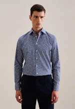Slim Business Hemd Floral in Hellblau |  Seidensticker Onlineshop