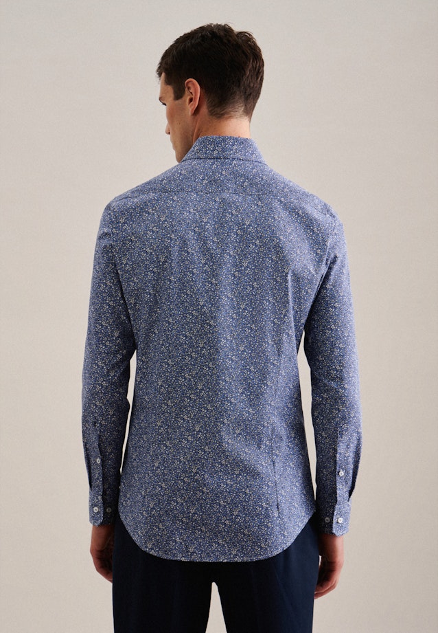 Slim Business shirt Floral in Light Blue |  Seidensticker Onlineshop
