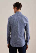 Slim Business shirt Floral in Light Blue |  Seidensticker Onlineshop