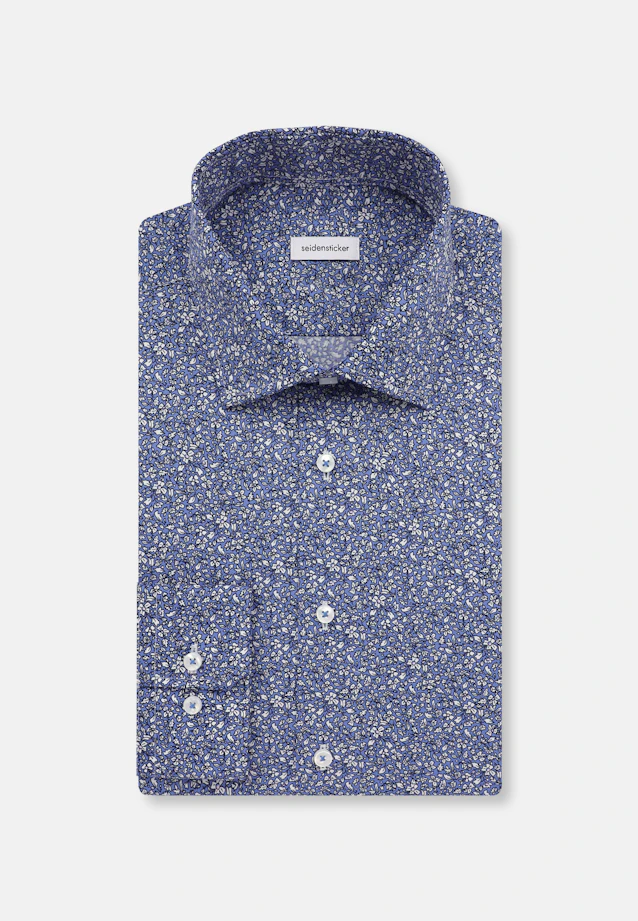 Slim Business Hemd Floral in Hellblau |  Seidensticker Onlineshop