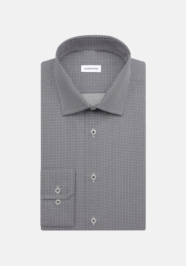 Business Shirt in Slim with Kent-Collar in Medium Blue |  Seidensticker Onlineshop