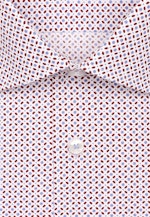 Regular Business shirt Print in Red |  Seidensticker Onlineshop