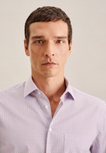 Regular Business shirt Print in Red |  Seidensticker Onlineshop