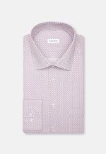 Regular Business shirt Print in Red |  Seidensticker Onlineshop