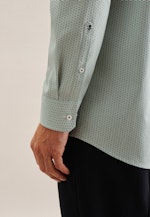 Regular Business Hemd Druck in Grün |  Seidensticker Onlineshop