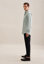 Regular Business Hemd Druck in Grün |  Seidensticker Onlineshop