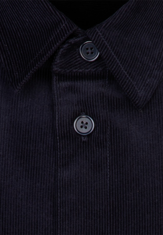 Collar Overshirt in Dark Blue |  Seidensticker Onlineshop