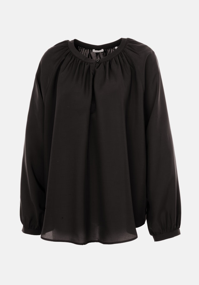 Blouse à enfiler Uni in Noir | Seidensticker Onlineshop
