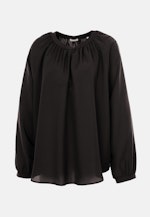 Grande taille Crew Neck Slip Over Blouse in Black |  Seidensticker Onlineshop