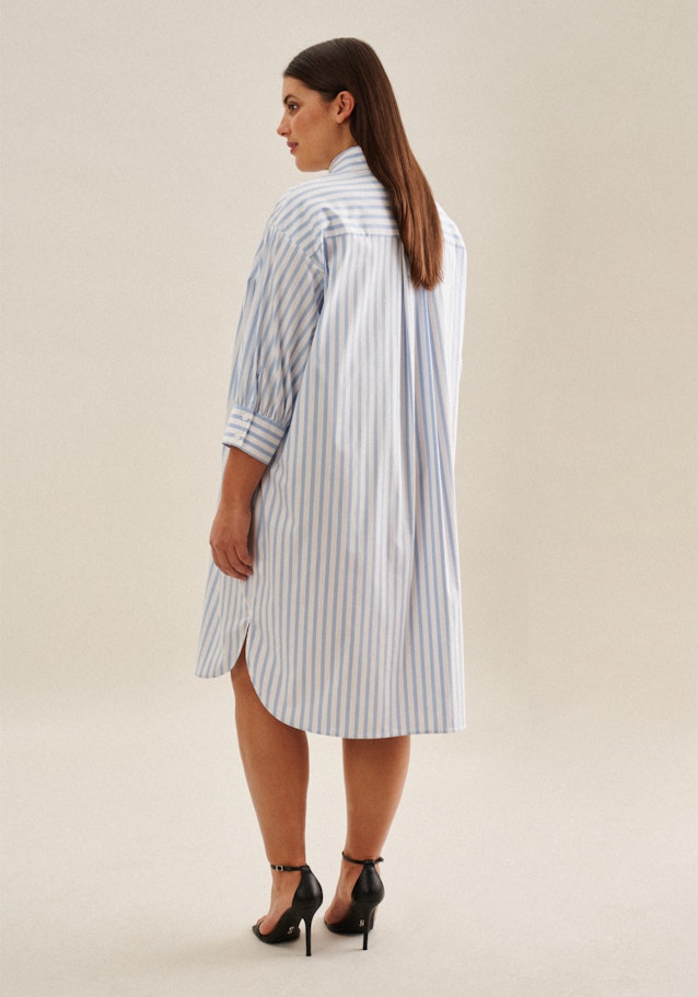Curvy Kragen Kleid Oversized in Hellblau | Seidensticker Onlineshop