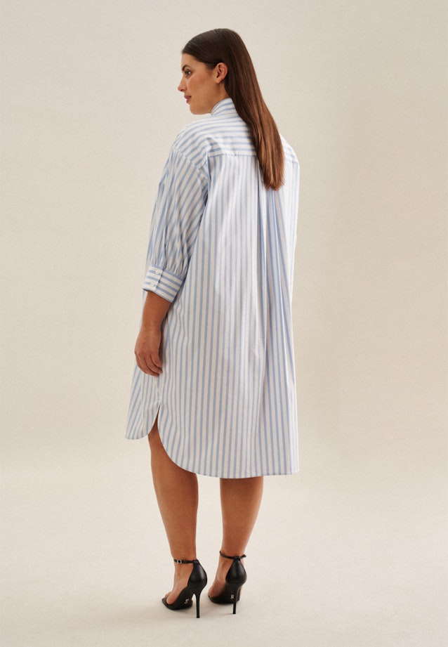 Curvy Kragen Kleid Oversized in Hellblau | Seidensticker Onlineshop