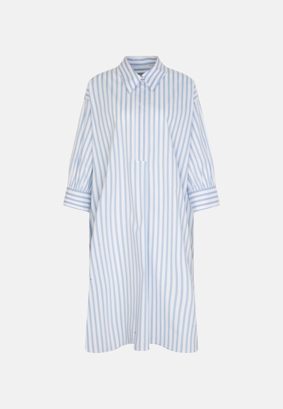 Curvy Kragen Kleid Oversized in Hellblau |  Seidensticker Onlineshop