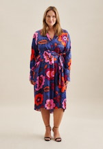 Grande taille Collar Dress in Medium Blue |  Seidensticker Onlineshop