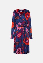 Grande taille Collar Dress in Medium Blue |  Seidensticker Onlineshop