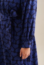 Grande taille Collar Dress in Dark Blue |  Seidensticker Onlineshop