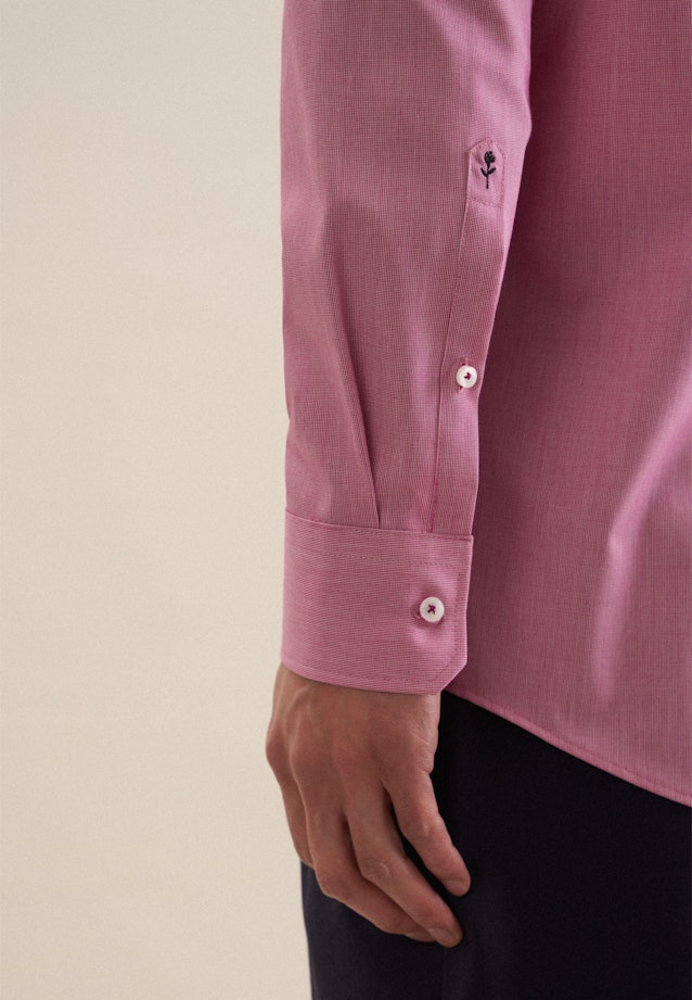 Regular Business Hemd Uni in Rosa/Pink |  Seidensticker Onlineshop
