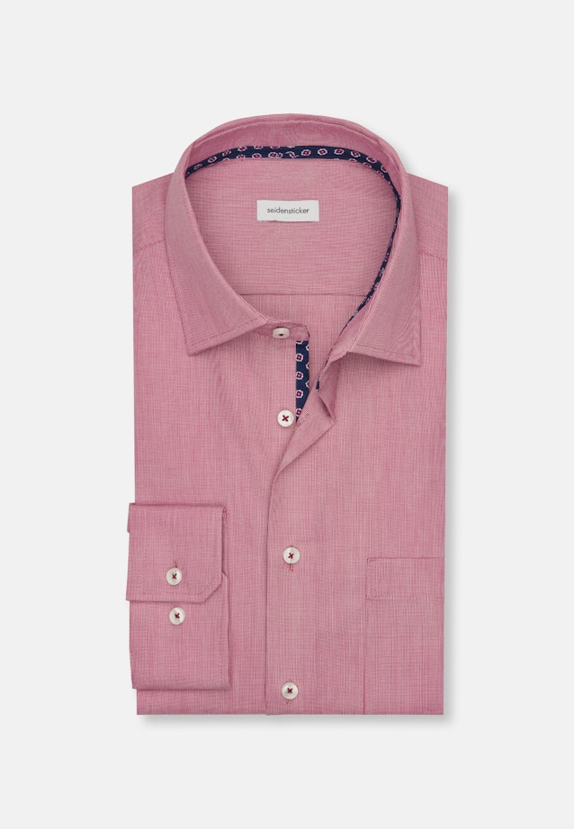 Regular Business Hemd Uni in Rosa/Pink |  Seidensticker Onlineshop