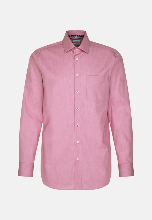 Regular Business Hemd Uni in Rosa/Pink |  Seidensticker Onlineshop