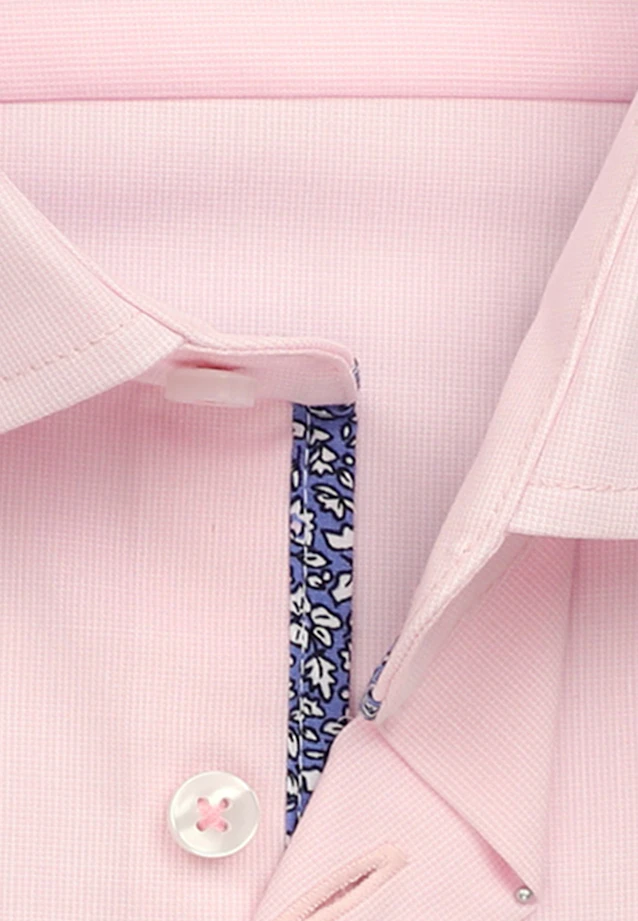 Regular Business Hemd Uni in Rosa/Pink |  Seidensticker Onlineshop
