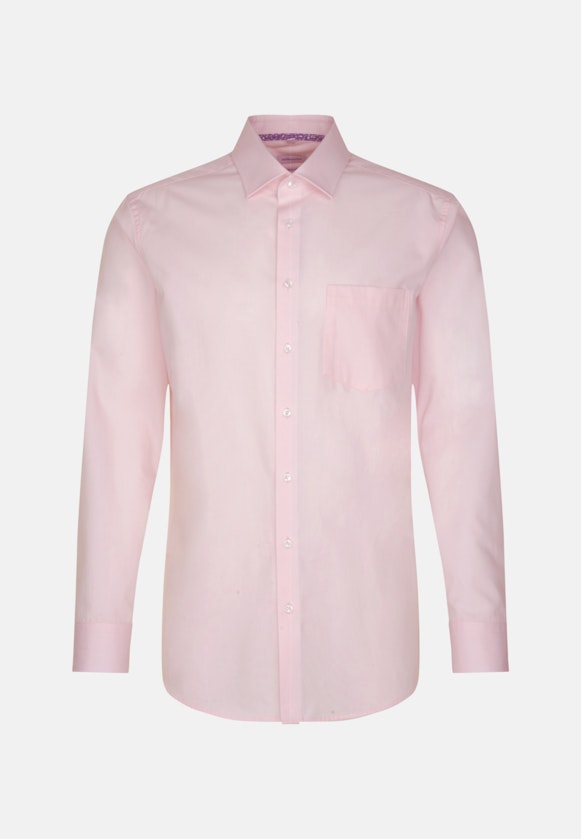Regular Business Hemd Uni in Rosa/Pink |  Seidensticker Onlineshop