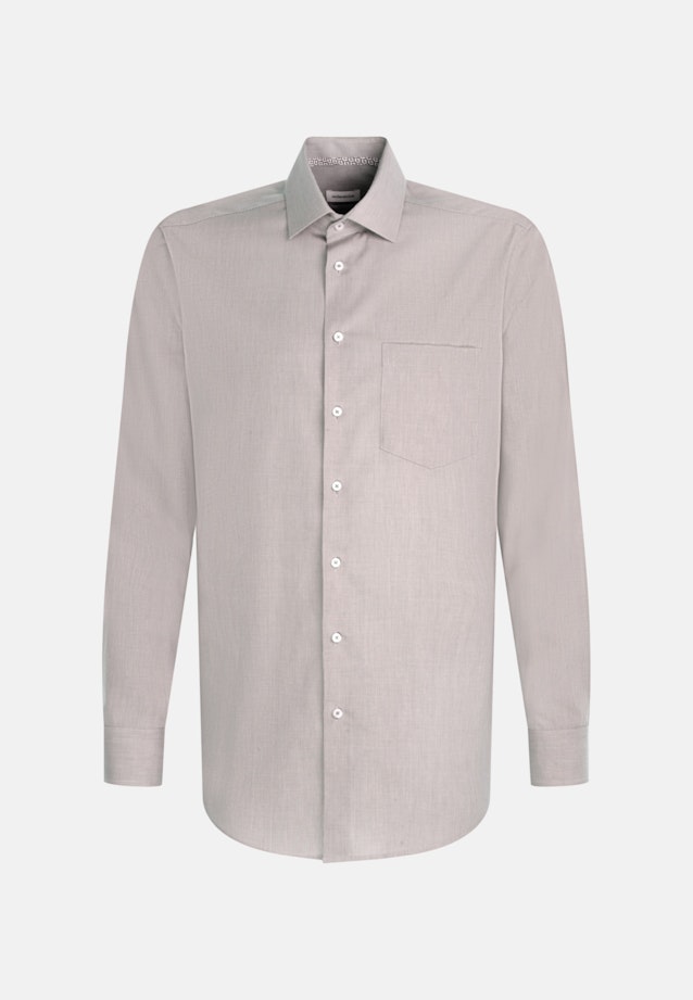 Regular Business shirt Uni in Grey |  Seidensticker Onlineshop