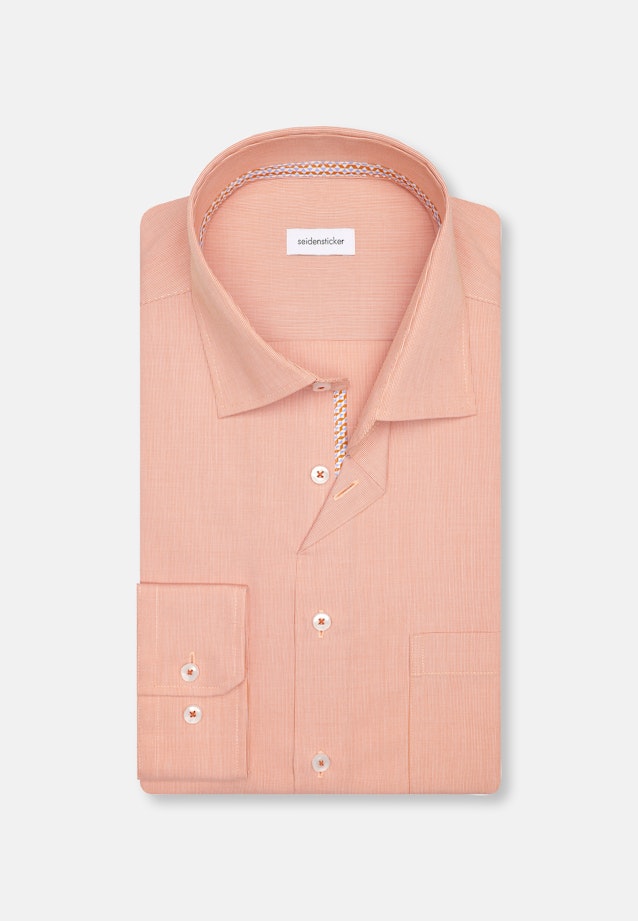 Regular Business Hemd Uni in Orange |  Seidensticker Onlineshop