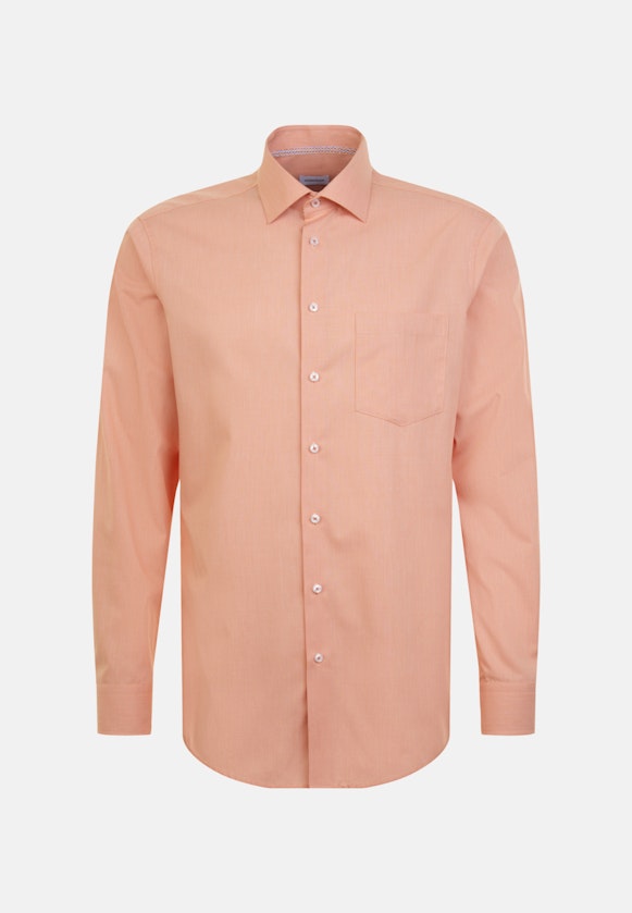 Regular Business Hemd Uni in Orange |  Seidensticker Onlineshop