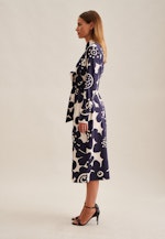 Kleid Floral in Dunkelblau |  Seidensticker Onlineshop