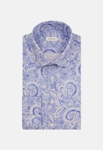 Chemise Business Slim Popeline Col Kent in Bleu Clair |  Seidensticker Onlineshop