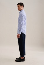 Slim Business Hemd Paisley in Hellblau |  Seidensticker Onlineshop