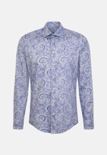 Chemise Business Slim Popeline Col Kent in Bleu Clair |  Seidensticker Onlineshop