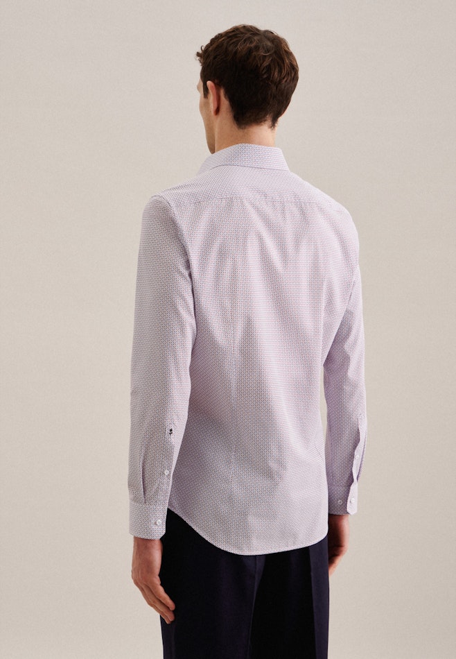 Business Shirt in Slim with Kent-Collar in Red | Seidensticker online shop