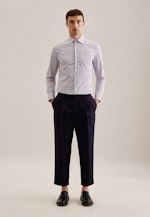 Slim Business Hemd Druck in Rot |  Seidensticker Onlineshop