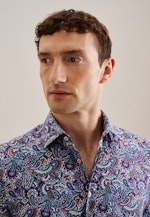 Slim Business Hemd Paisley in Grün |  Seidensticker Onlineshop