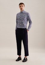 Slim Business Hemd Paisley in Grün |  Seidensticker Onlineshop