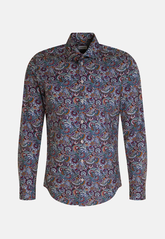Slim Business Hemd Paisley in Grün |  Seidensticker Onlineshop