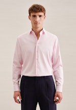 Regular Business shirt Uni in Pink |  Seidensticker Onlineshop