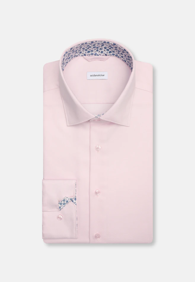 Regular Business Hemd Uni in Rosa/Pink | Seidensticker Onlineshop
