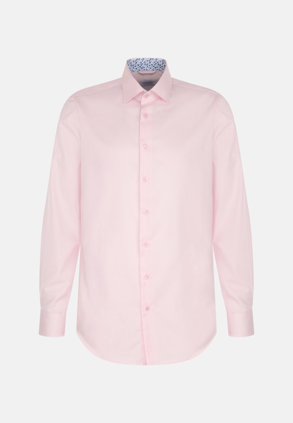 Regular Business shirt Uni in Pink |  Seidensticker Onlineshop