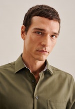 Regular Business shirt Uni in Green |  Seidensticker Onlineshop