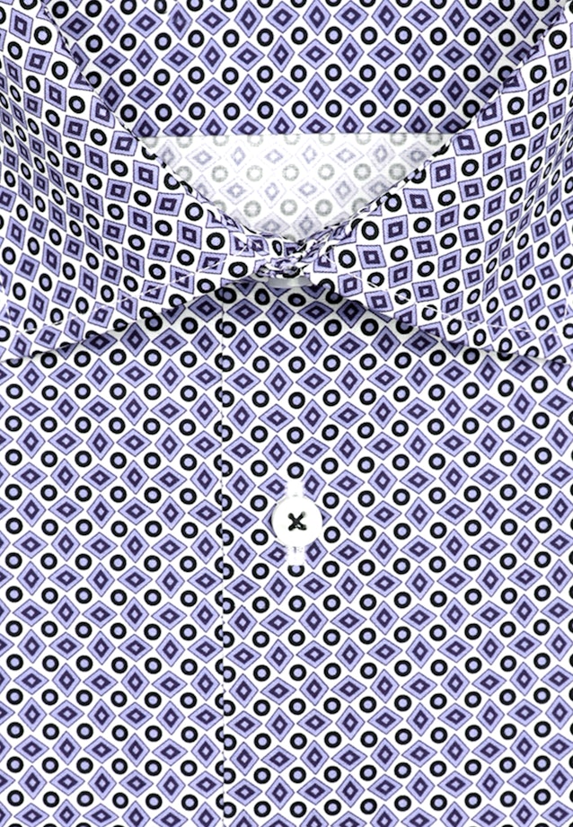 Regular Business shirt Small pattern in Light Blue |  Seidensticker Onlineshop