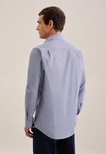 Chemise Business Regular Popeline Col Kent in Bleu Clair |  Seidensticker Onlineshop