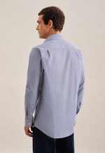 Regular Business shirt Small pattern in Light Blue |  Seidensticker Onlineshop