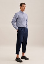 Regular Business shirt Small pattern in Light Blue |  Seidensticker Onlineshop