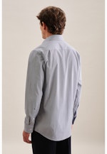 Regular Business shirt Small pattern in Medium Blue |  Seidensticker Onlineshop