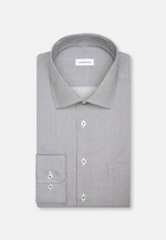 Regular Business shirt Small pattern in Medium Blue |  Seidensticker Onlineshop