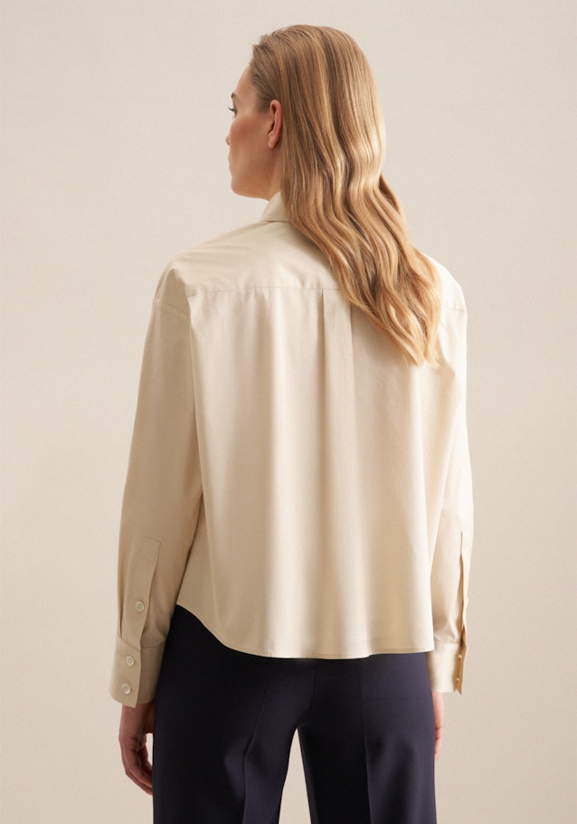 Hemdbluse Uni in Ecru | Seidensticker Onlineshop